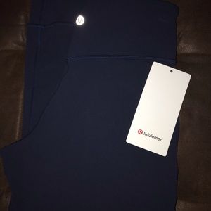 Blue Lulu leggings Size 4 NWT